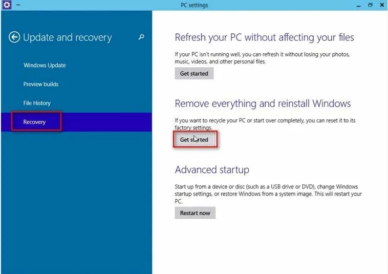 Your system settings is not