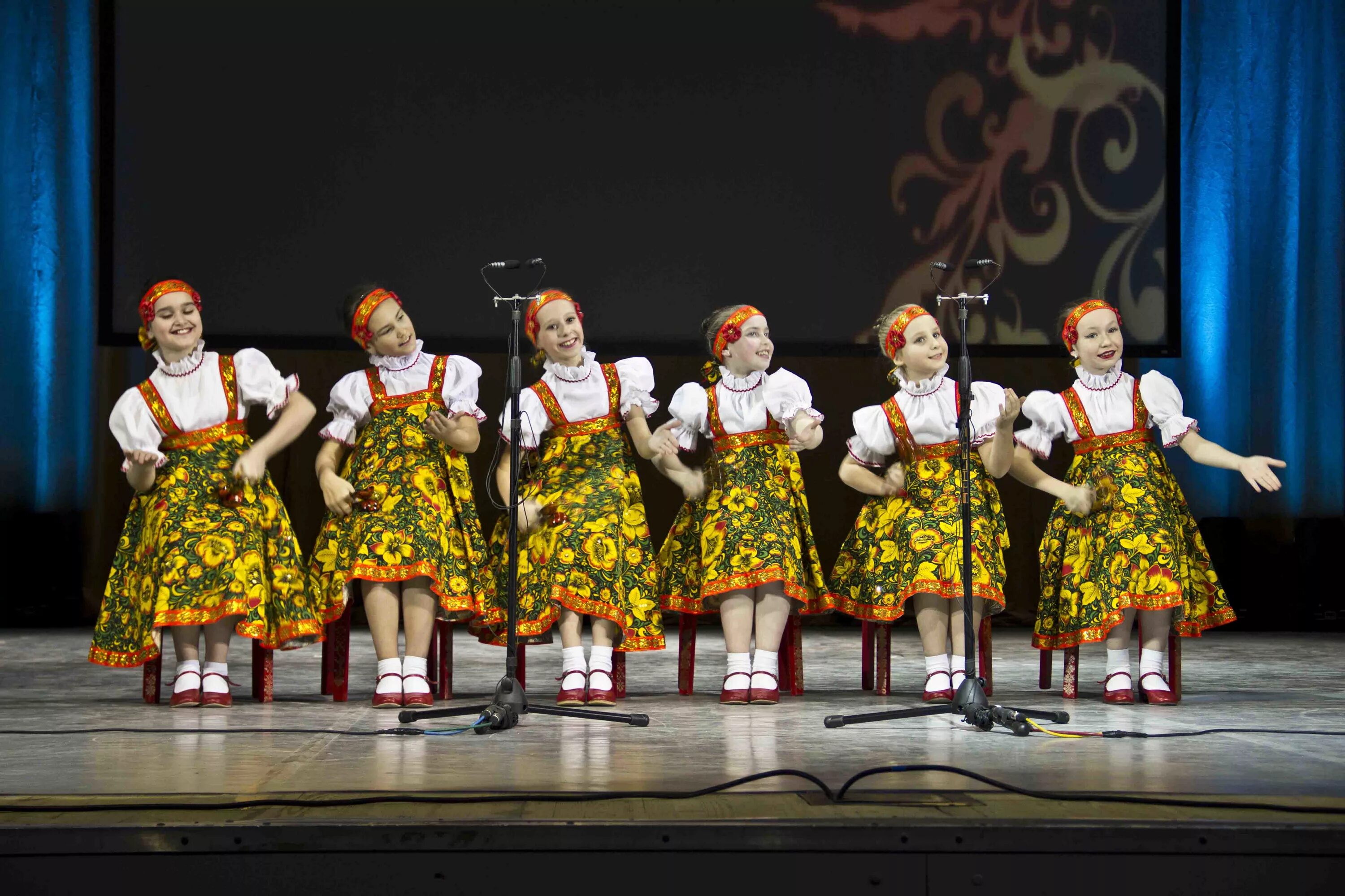 детский ансамбль ложкарей