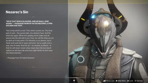 Destiny 2 Nezeracs Sin Ornament