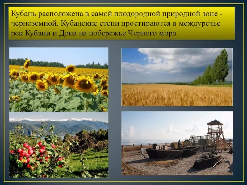 Кубань расположена