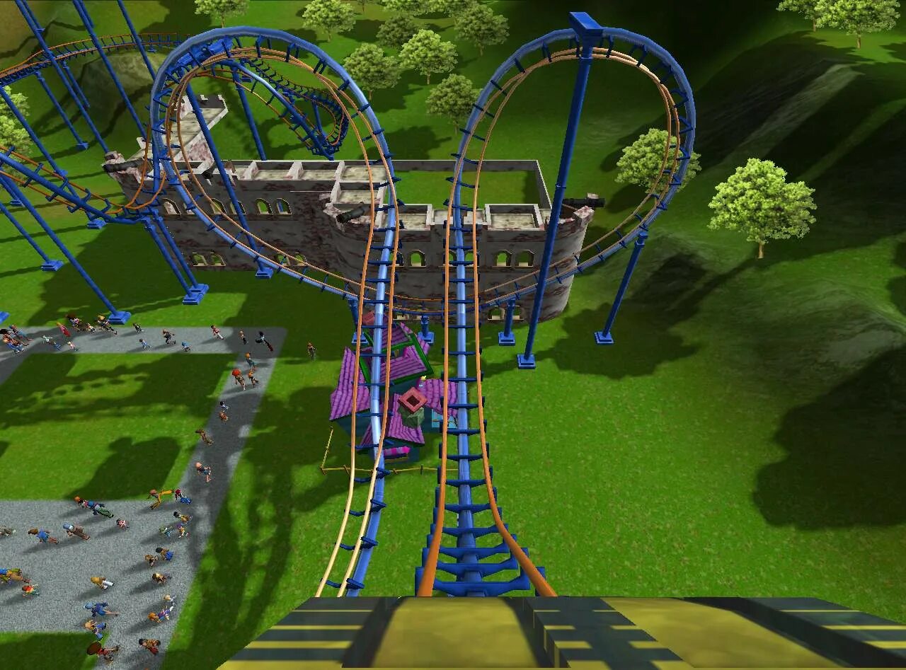 Как называется игра горки. Rollercoaster tycoon 3: platinum (2006). rollercoaster tycoon 3: магнат индустрии развлечений. роллер костер тайкун. tycoon американские горки.