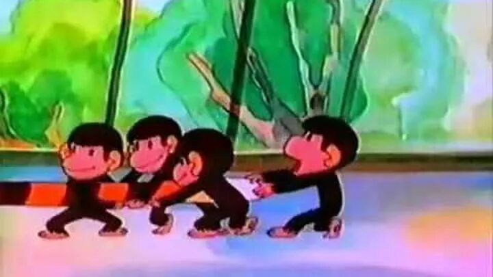 Обезьянки в каждом маленьком ребенке. Осторожно обезьянки младший. Обезьяна из мультика осторожно обезьянки.