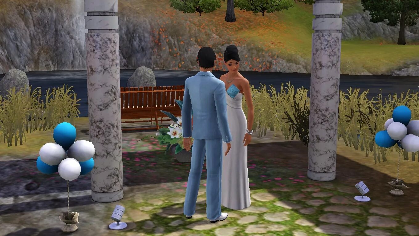 Симс 3 готовые. The SIMS 3. Риверсайд симс 3. Семья Морган симс 3.