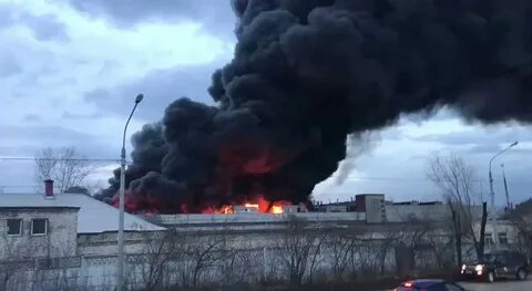 Горит завод автоматика