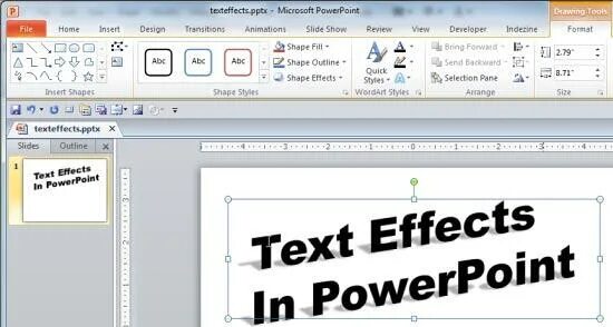 Applied text