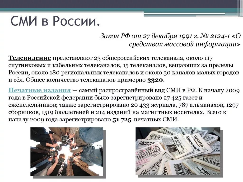 Современный российские сми. Средства массовой информации в России. СМИ В России презентация. Современные СМИ. Примеры СМИ В России.