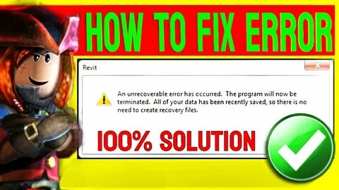 Unrecoverable error