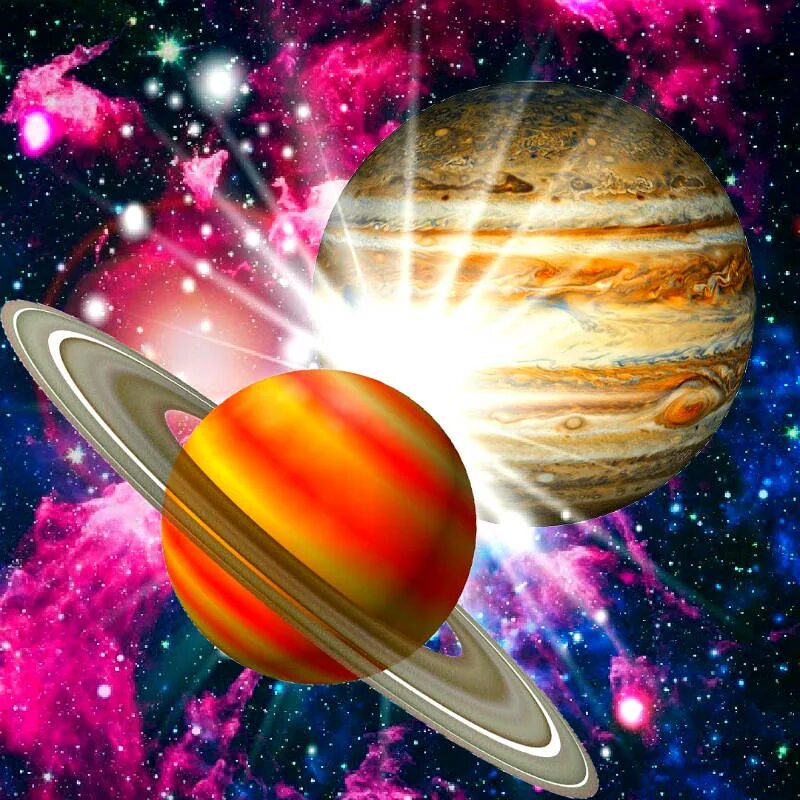 Солнце в соединении с юпитером. Планеты Юпитер и Сатурн. Юпитеросатурн великое соединение. Сатурн. Сатурн (Планета).