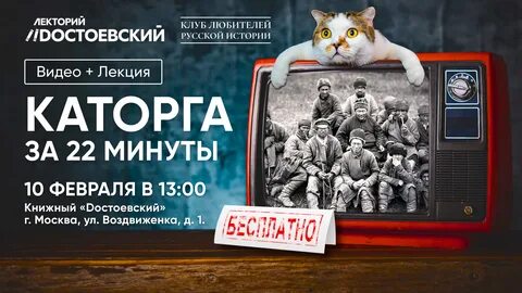 Достоевский за 22 минуты лекторий