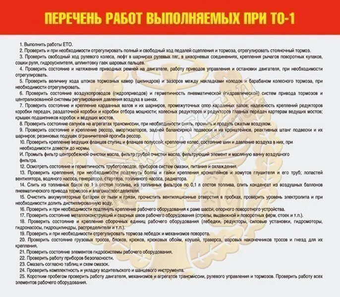 Работы при то 1 автомобиля. Перечень работ при техническом обслуживании. Выполнение работ при то 1 список работ. Перечень работ выполняемых при то 1. Виды работ выполняемых при то1.