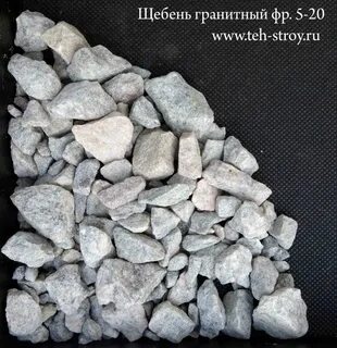 Варианты щебня
