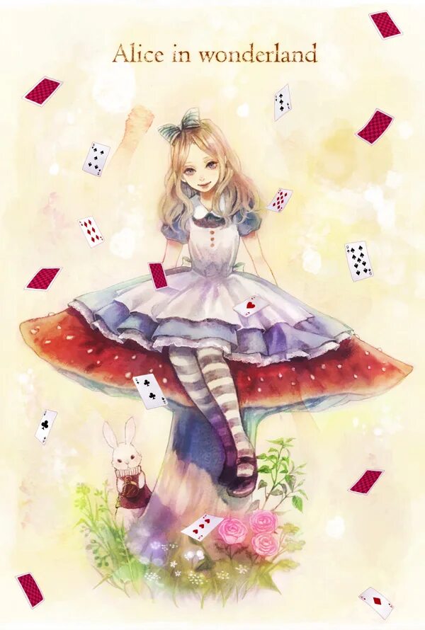 Алиса красивые открытки. Алиса в стране чудес арт. Алиса в стране чудес акварель. Иллюстрации Алиса в стране чудес акварель. Алиса в стране чудес открытка.