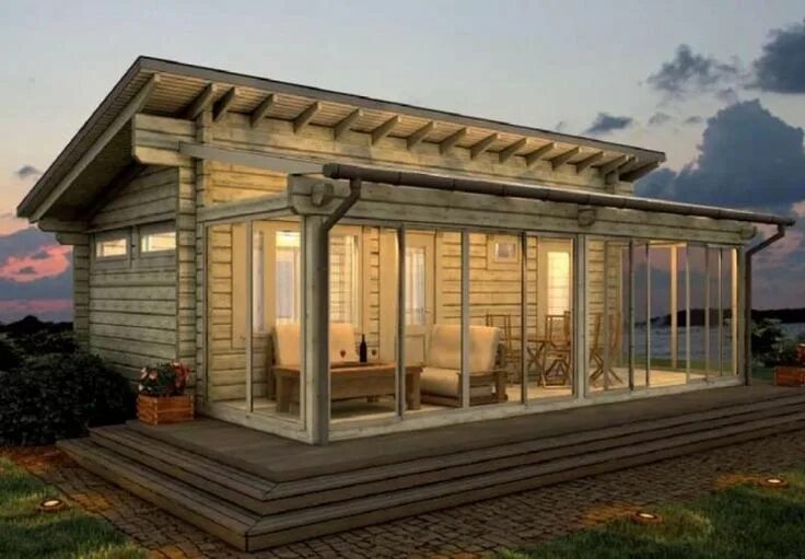 баня с верандой House design, Outdoor structures, Home interior design