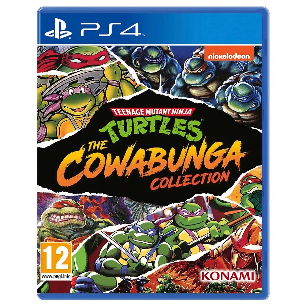 Игра teenage Mutant Ninja Turtles: the Cowabunga collection (ps4). TMNT ps4. Teenage Mutant Ninja ps4. Диск Черепашки ниндзя на ps4.