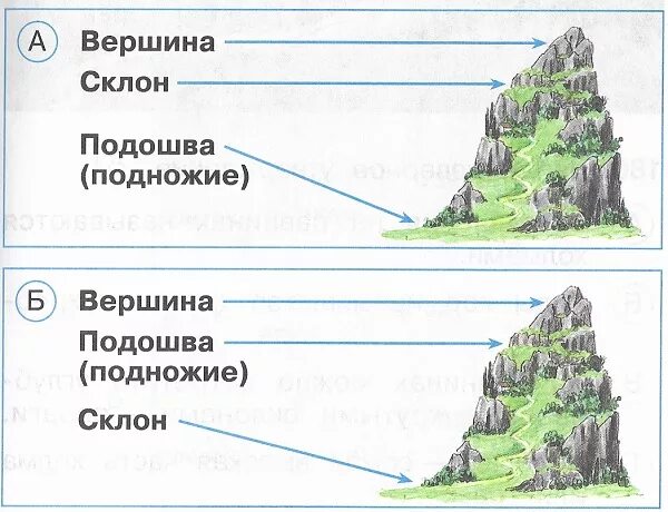 Тест с ответами формы земной поверхности