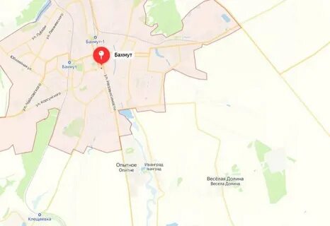 Опытное на карте