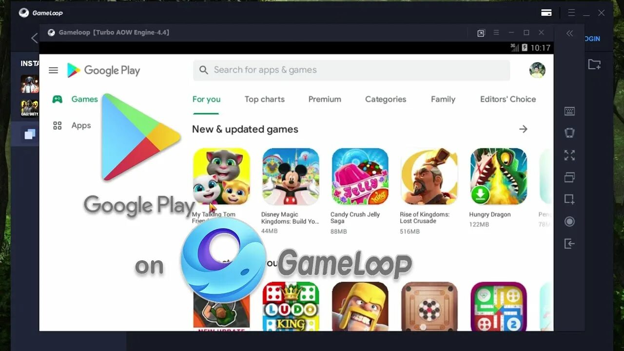 Эмулятор google play