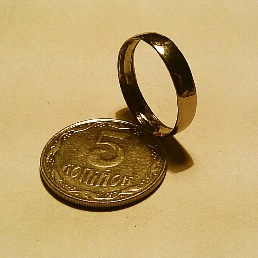 Кольцо из 5 рублей
