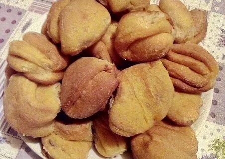 Печенье поцелуйчики с творогом