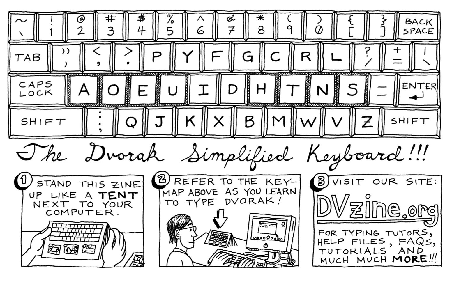 Type like
