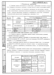 Ост технические условия