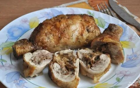 Окорочка грибы рецепт