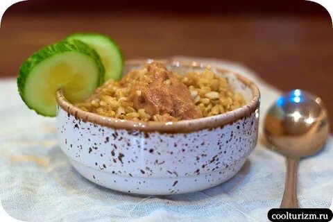 Каша с тушенкой рецепт