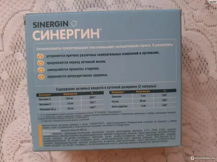 Синергин капсулы