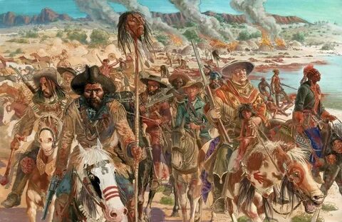 Against the west