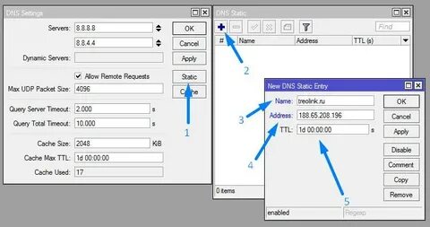 Mikrotik resolve dns