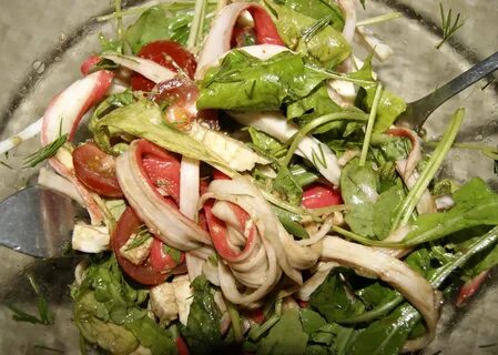 Кухня наизнанку салаты