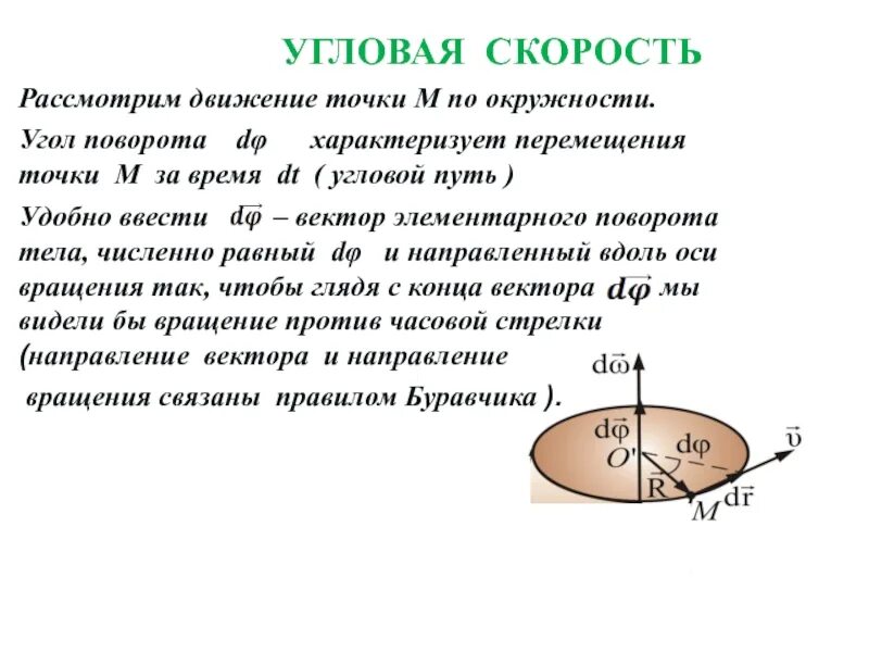 Угловое перемещение это в физике