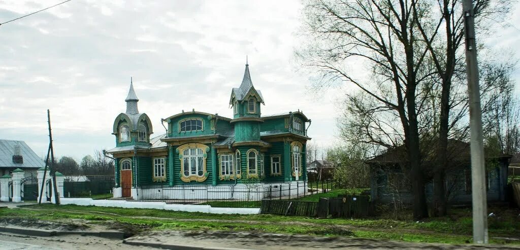 Купить квартиру в володарске нижегородской. Дом купца Шорина в Гороховце. Усадьба Шорина Гороховец. Дом Михаила Шорина Гороховец.