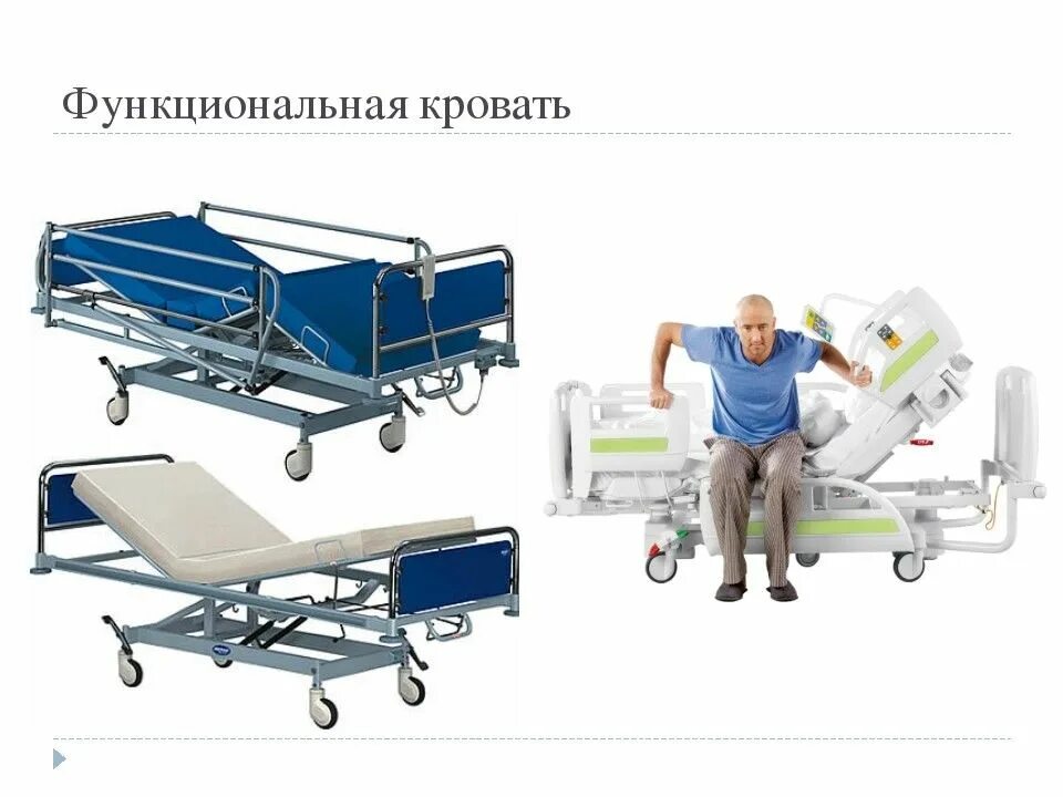 Пользование функциональной кроватью алгоритм