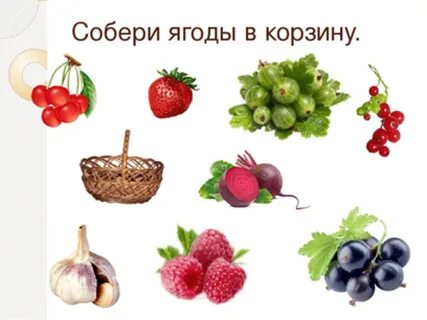 Про ягоды дошкольникам