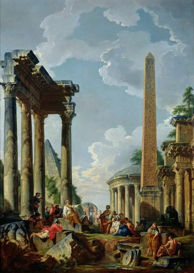 Джованни панини древний рим. Панини джованни паоло 1691-1765. Джованни паоло панини. Джованни паоло панини художники италии xviii века. Древний рим.