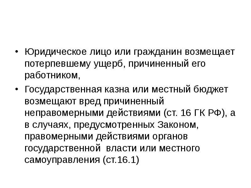 Потерпели убытки. Право лица возместившего вред. Вред причиненный правомерными действиями. Право лица возместившего вред. Право лица возместившего вред.