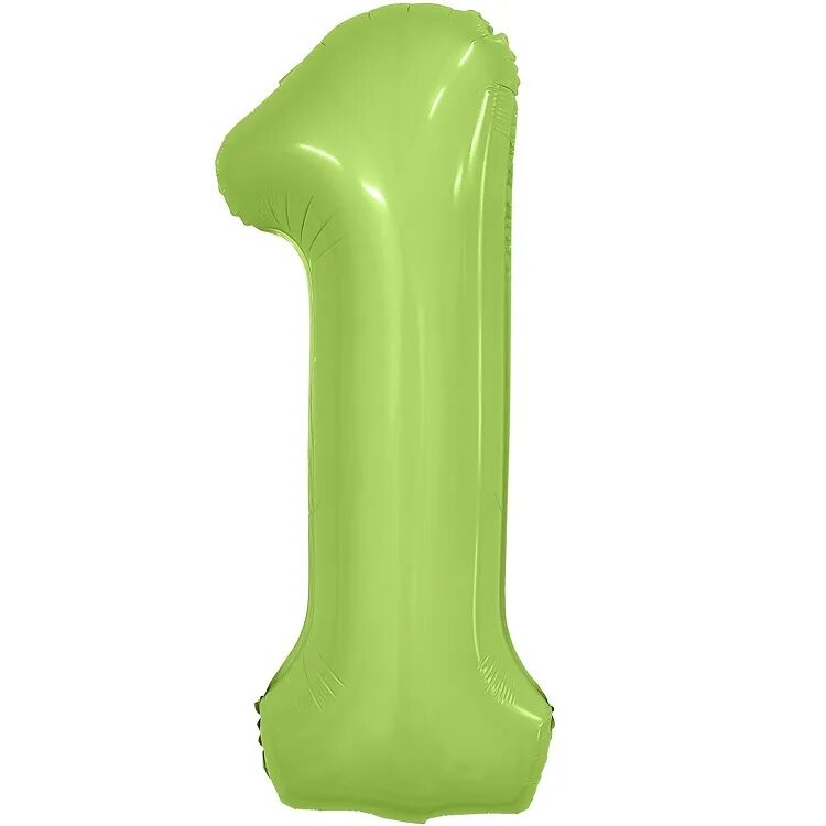Шарик цифра 1