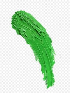 Кисть в зеленой краске