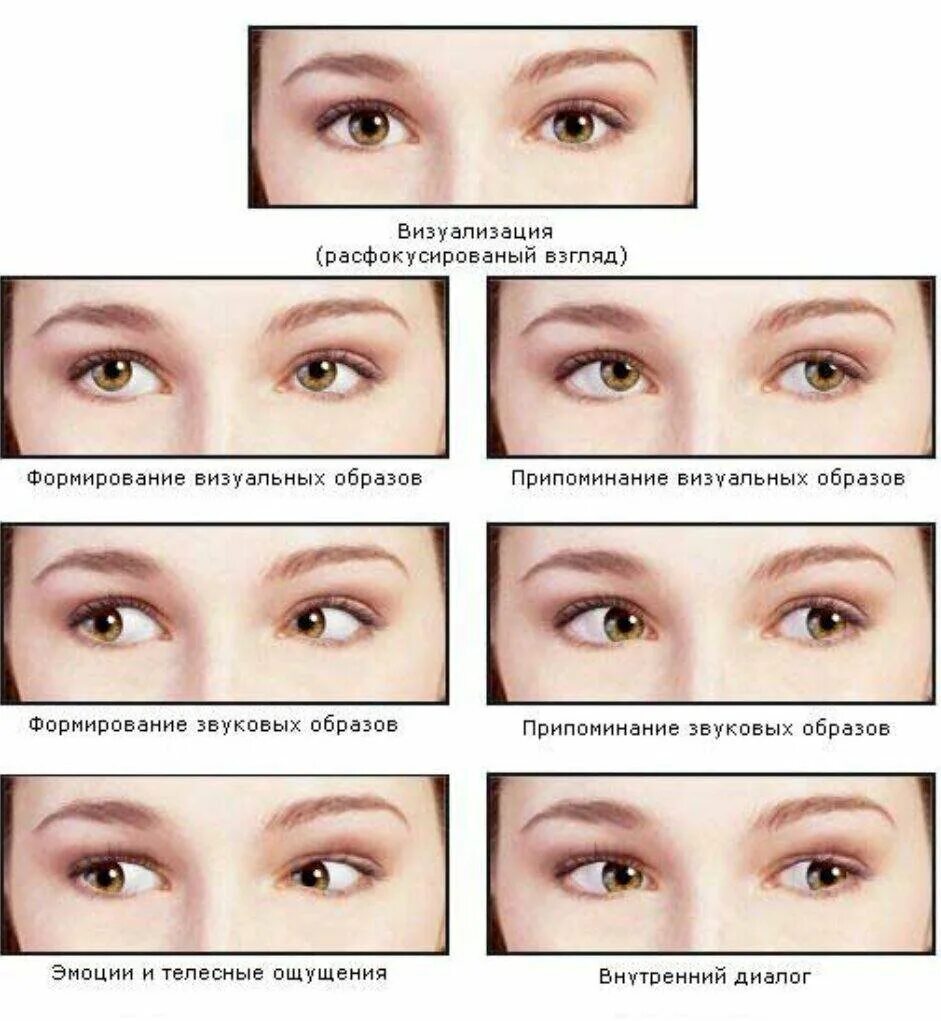 Психология глаз человека. Направление взгляда человека. Окулесика. Распознать ложь по глазам. Движения глаз невербальная психология.