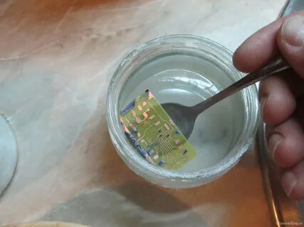 Травление электролизом