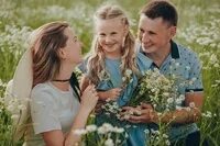 Ромашка белый лепесток в волосах кудряшка воздуха