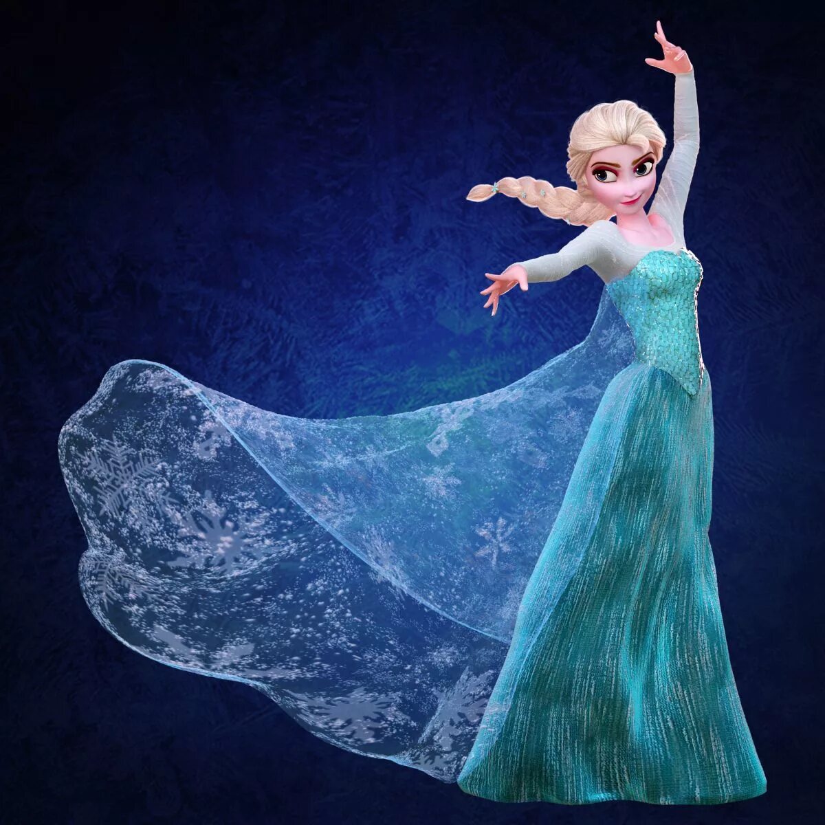 D froze. Elsa (Disney «Холодное сердце»).