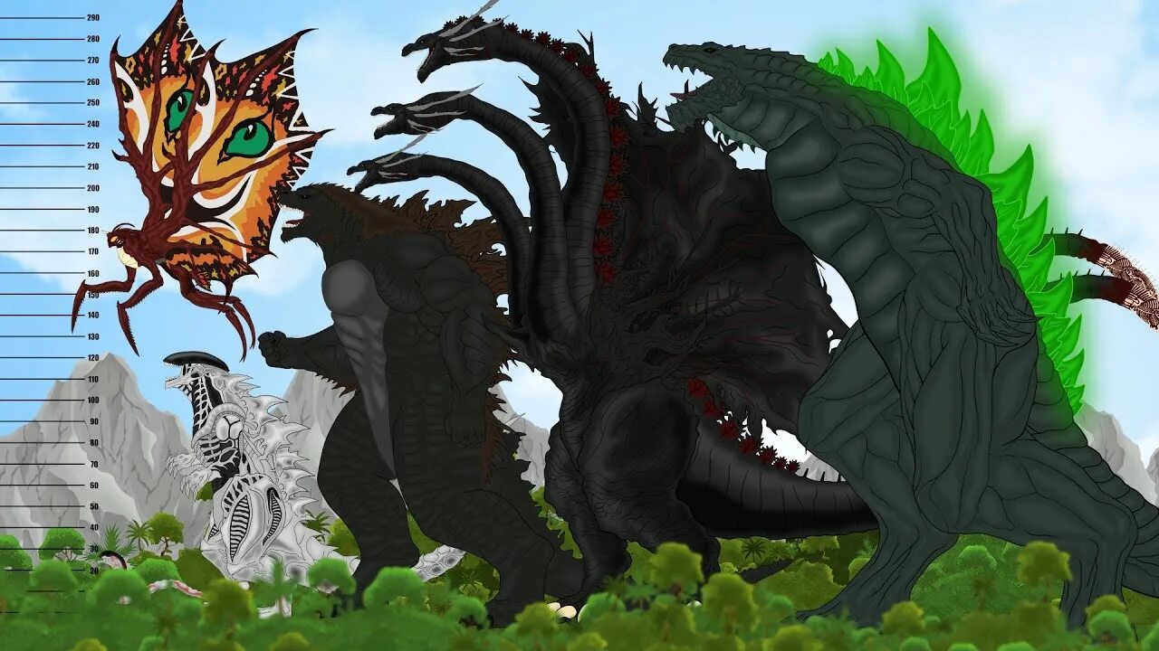 Monsters size