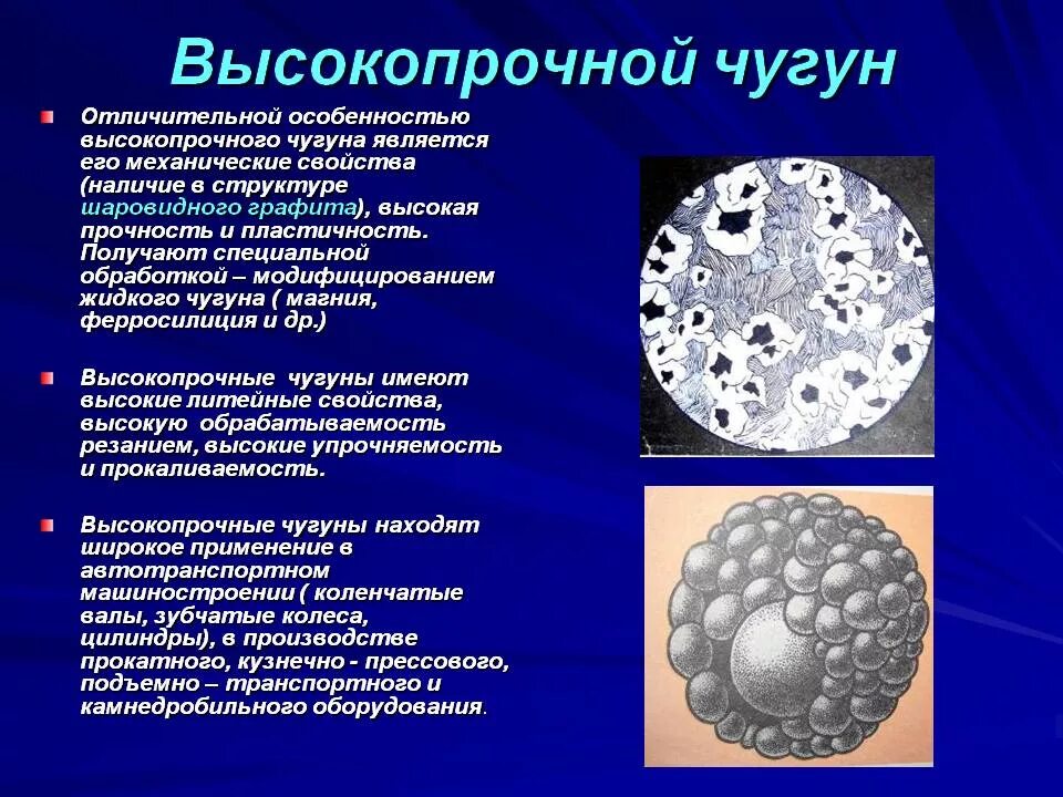 Структура серого высокопрочного чугуна. Высокопрочный чугун строение. Структура серого чугуна с шаровидным графитом. Высокопрочный чугун материаловедение. Белый чугун виды