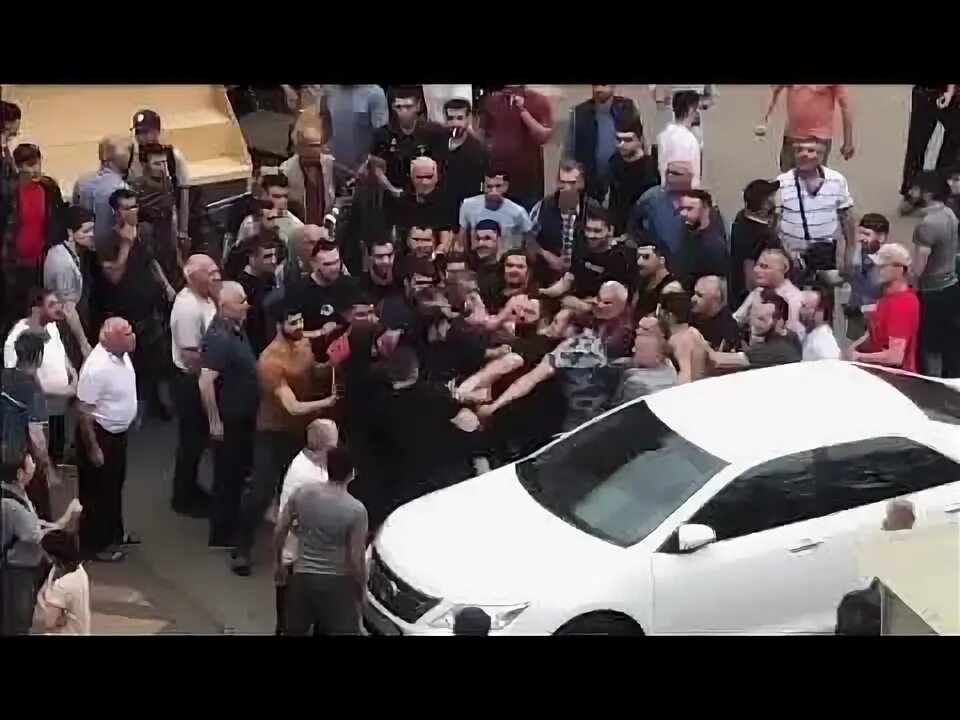 Видео драка эмигрантов Европы в Рязани.