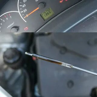 Щуп масла на приоре