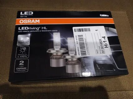 Лампы osram ledriving
