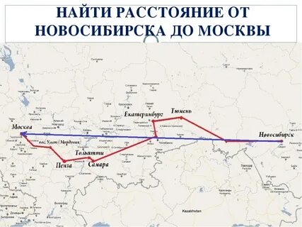 Дорога до новосибирска на машине