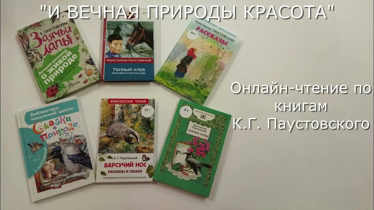 Паустовский и Вечная природа красота. И Вечная природы красота книжная выставка. «Вечная природы красота» обзор журналов.